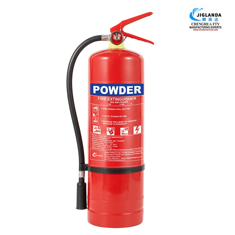 Existujú nejaké predpisy týkajúce sa používania 5 kg ABC práškového hasiaceho prístroja?